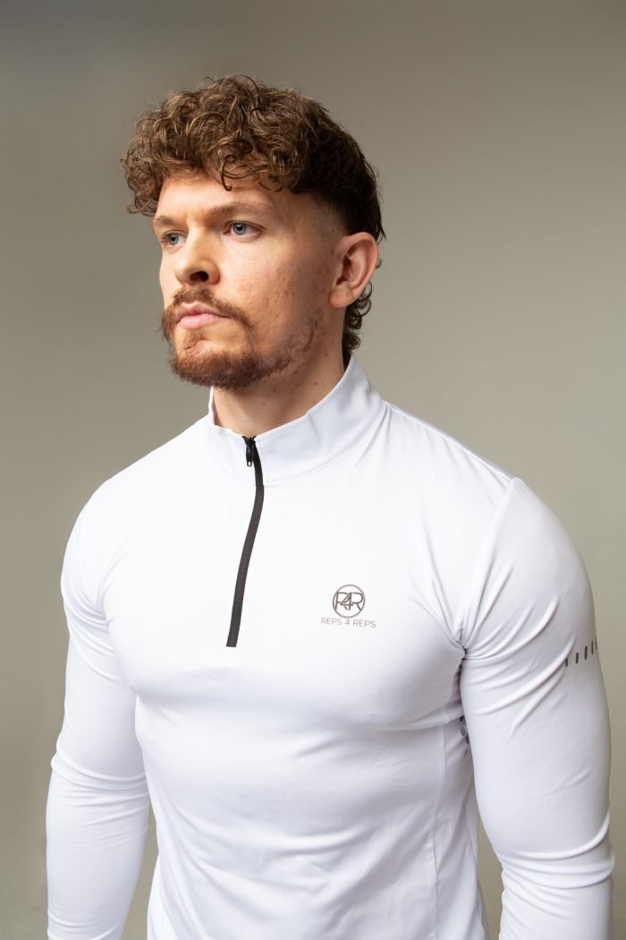 R4R PERFORMANCE LONG SLEEVE T-SHIRT - WHITE - Image 1