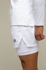R4R Dri-fit Shorts White - Image 5