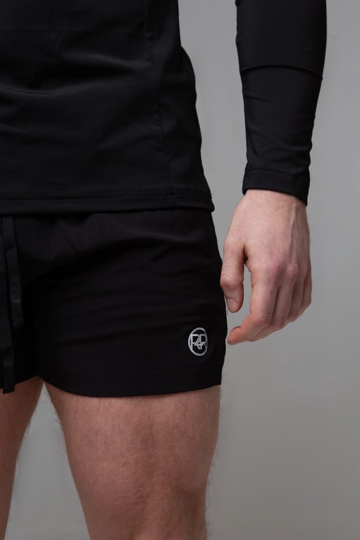 R4R Dri-fit Shorts Black - Image 4