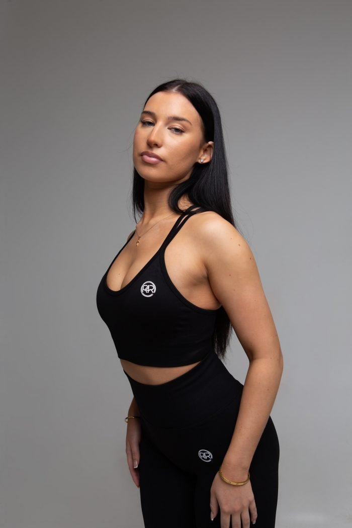 Women’s Criss Cross Sports Bra - Image 1
