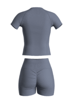 Women’s R4R Performance Set - Steel Blue - Image 3