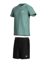 Men’s R4R Performance Set in Hunter Green/Black - Image 2