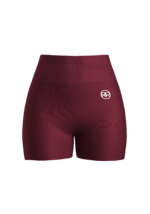 Women’s Performance Shorts – Burgundy
