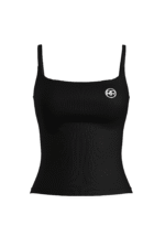 Women's Training Cami With Shelf - Black