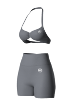 Women’s Essential Active Set — Lava Grey - Image 2