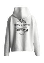 Nothing Is Impossible Lifestyle Hoodie – Soft White