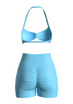 Women’s Essential Active Set - Glacier Blue - Image 2