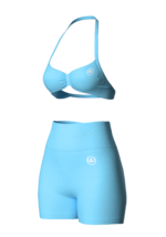 Women’s Essential Active Set - Glacier Blue - Image 3