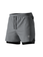 R4R Hybrid Performance Shorts - Slate Grey - Image 2